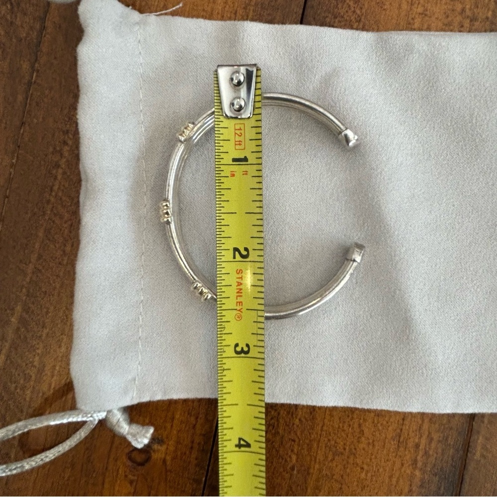 Vintage Women’s 950 Silver Cuff Bracelet - Picture 10 of 11